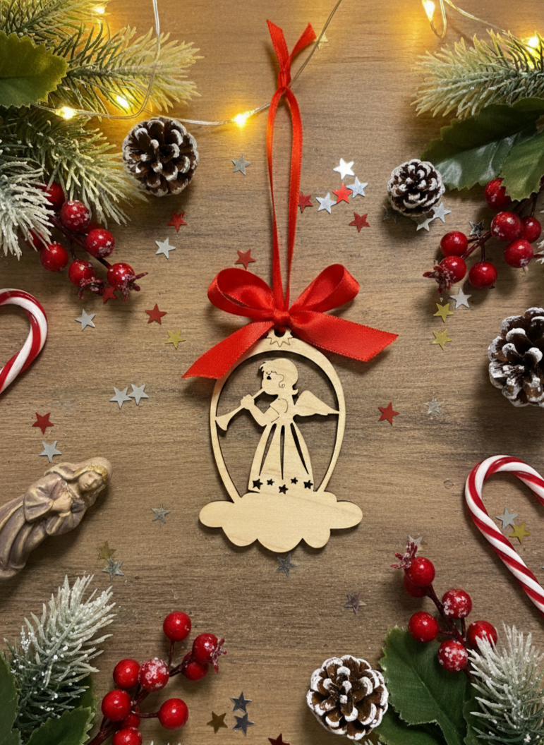 Decorazione Angelo del Natale