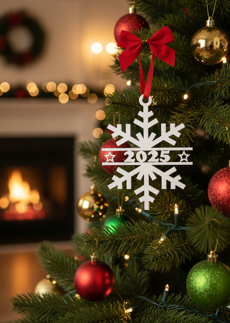 Decorazione Fiocco di Neve - 2025