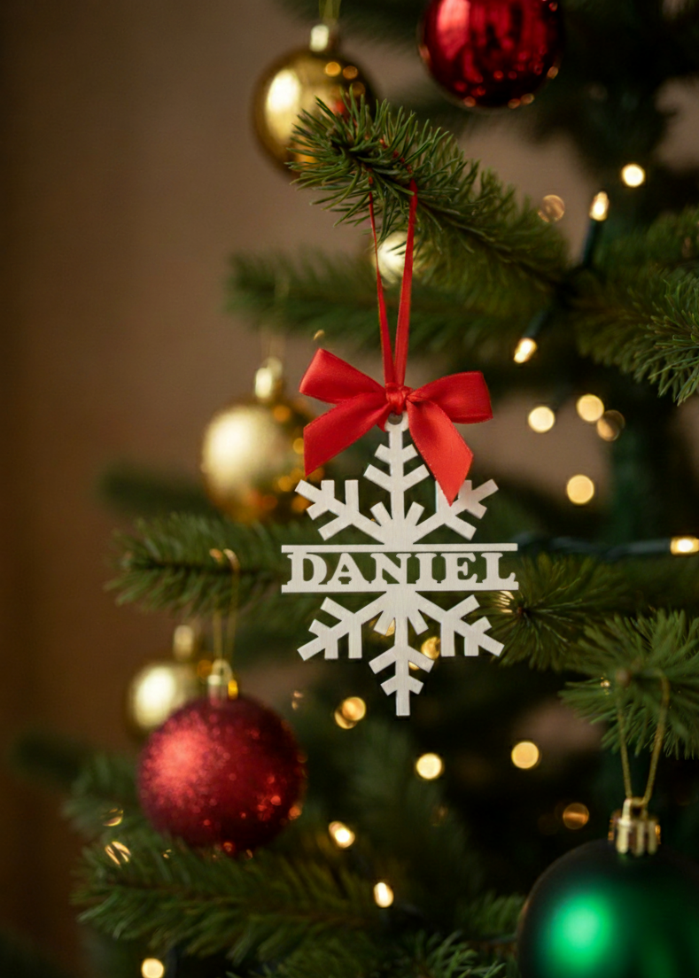 Fiocco di Neve con Nome